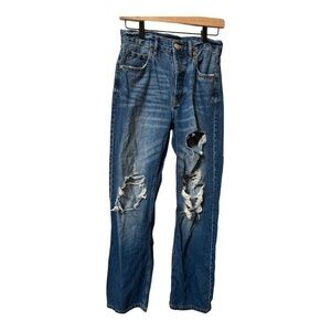 Aeropostale 90’s Baggy Destroyed Distressed Jeans